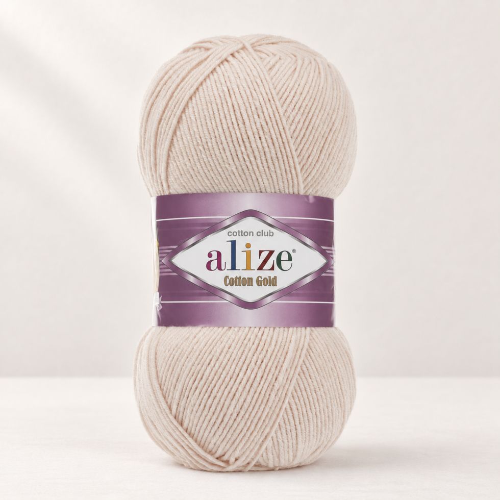 Alize Cotton Gold 382 - púder rózsaszín