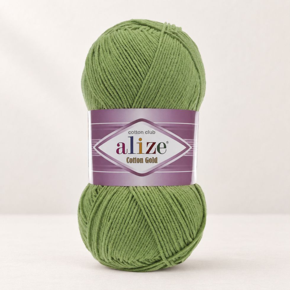 Alize Cotton Gold 485 - füzöld