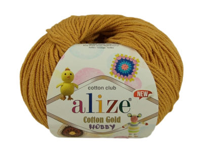Cotton Gold Hobby NEW 02 - mustár