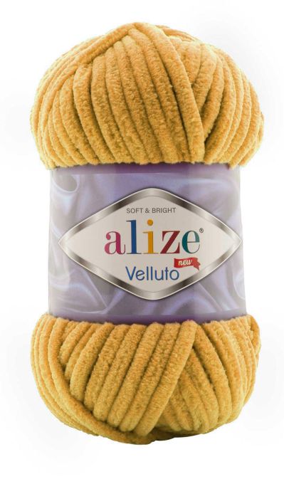 Alize Velluto 02 - mustár