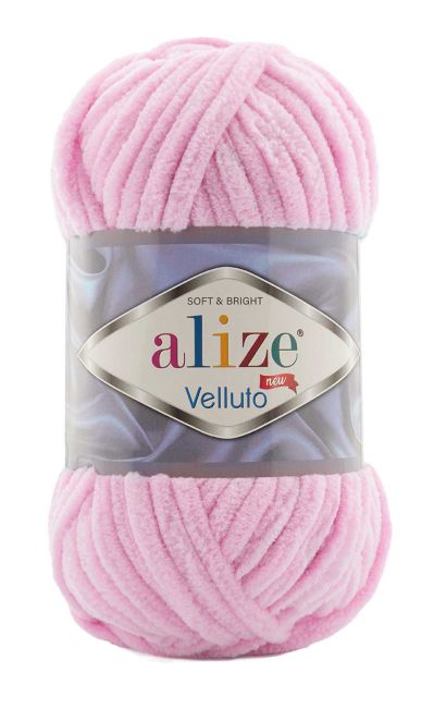 Alize Velluto 31 - világos rózsaszín