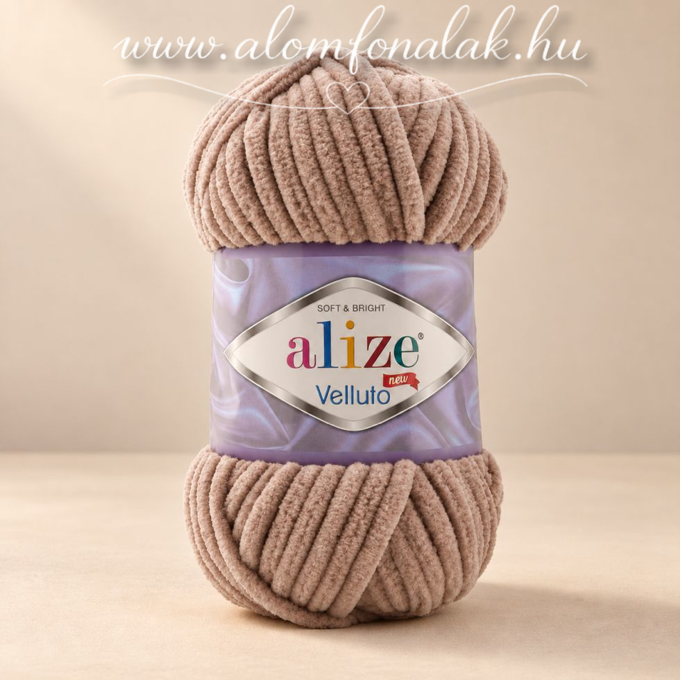 Alize Velluto 329 - barna