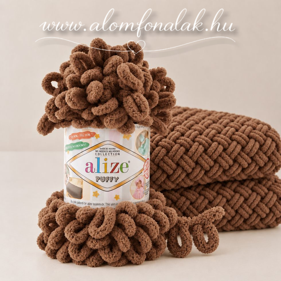 Alize Puffy 321 - kávé