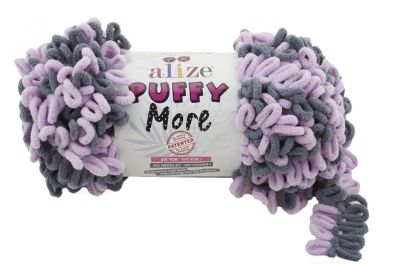 Alize Puffy MORE 6285 - lila, szürke
