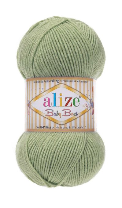 Alize Baby Best 138 - oliva