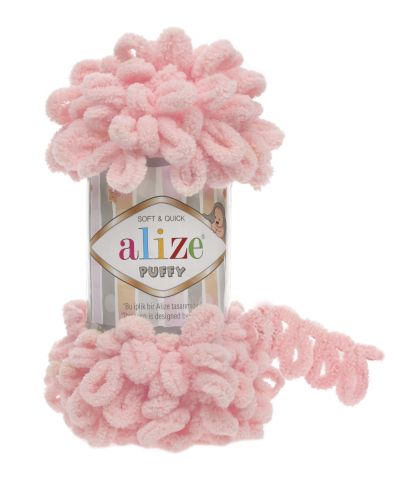 Alize Puffy 638 - baba rózsaszín