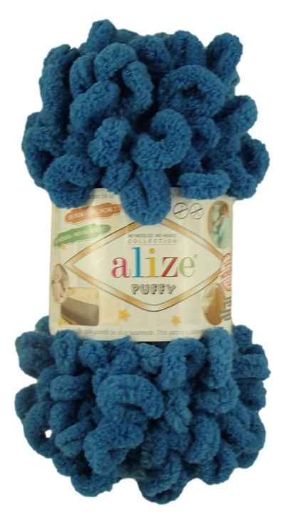 Alize Puffy 637 - indigó kék