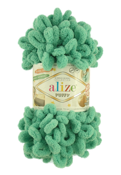 Alize Puffy 741 - világos smaragd