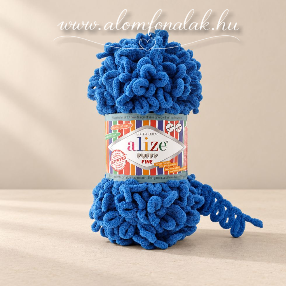 Alize Puffy Fine 637 - indigo