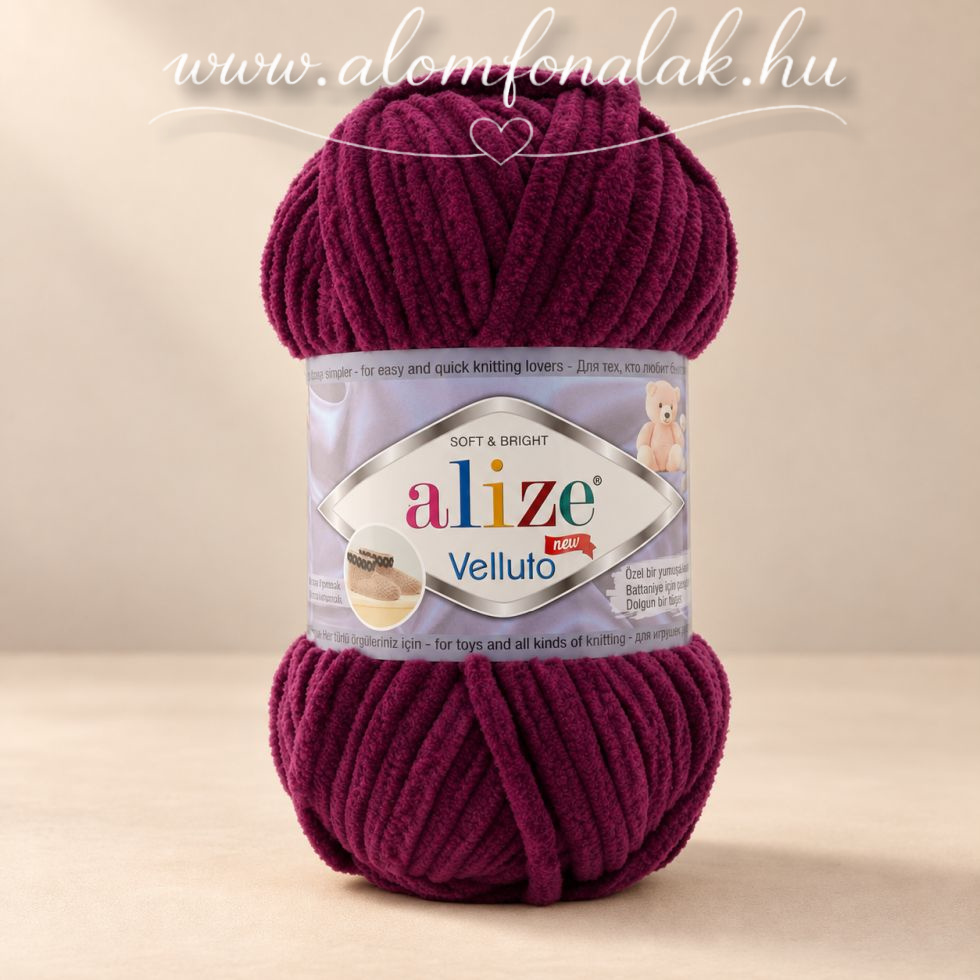Alize Velluto 111 - szilva