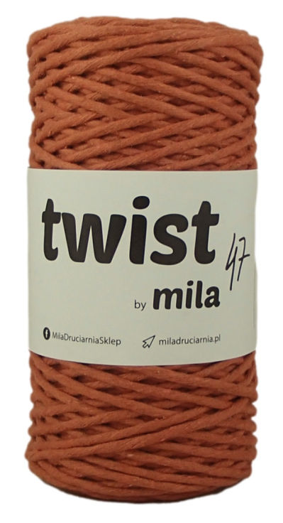 Twist 47 - tégla - 100m