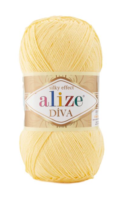 Alize Diva 187 - világos sárga