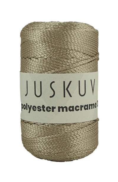 Polyester macrame Juskuv 04 - bézs