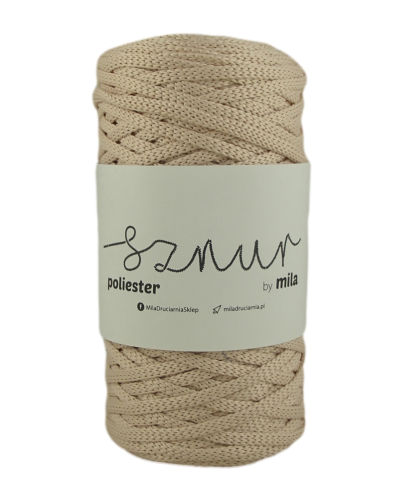 Polyester Sznur 5 mm lapos - 132 testszín 