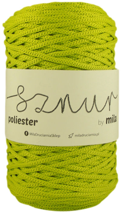 Polyester Sznur 3 mm - 52 lime