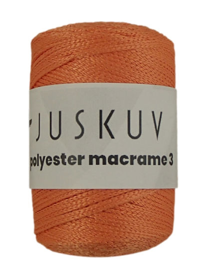 Polyester macrame Juskuv 77 - narancssárga