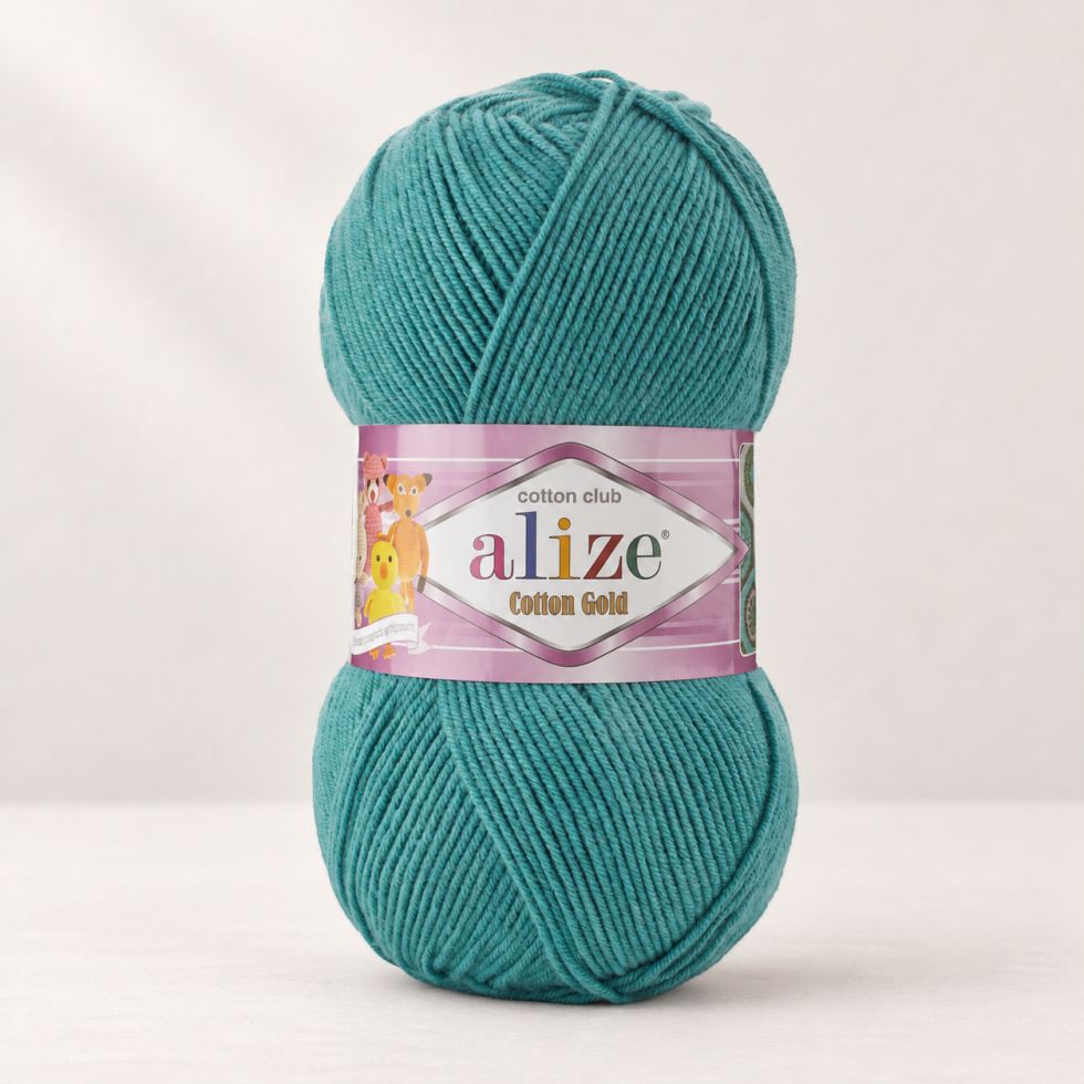 Alize Cotton Gold 156 - matt smaragd