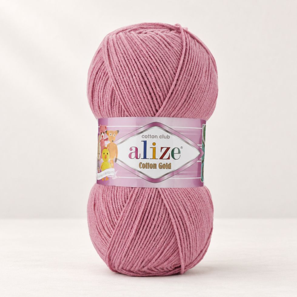 Alize Cotton Gold 676 - vénrózsaszín