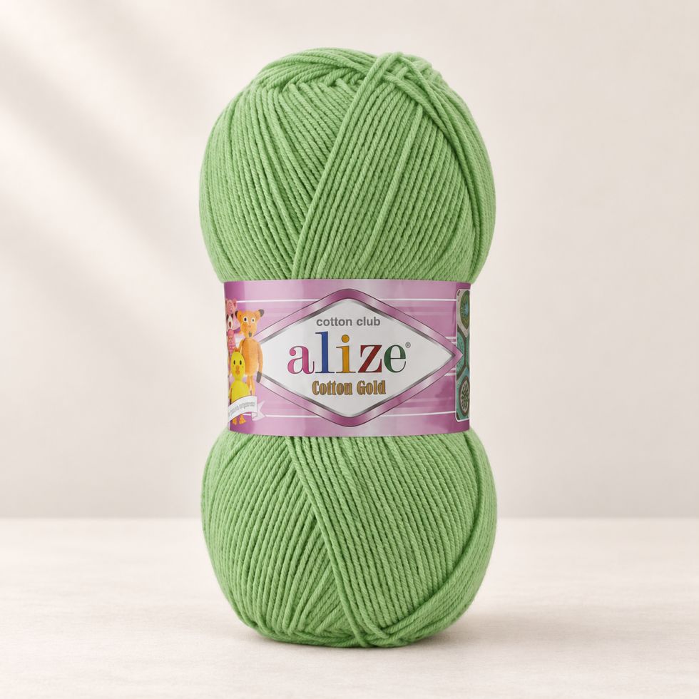 Alize Cotton Gold 103 - halvány zöld