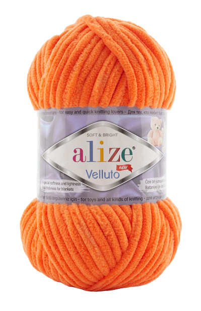 Alize Velluto 550 - mandarin