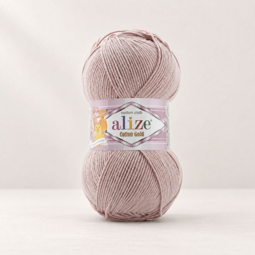 Alize Cotton Gold 592 - púder lila
