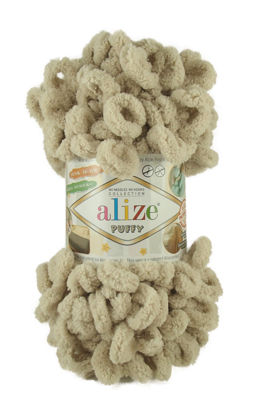Alize Puffy 878 - elefántcsont bézs