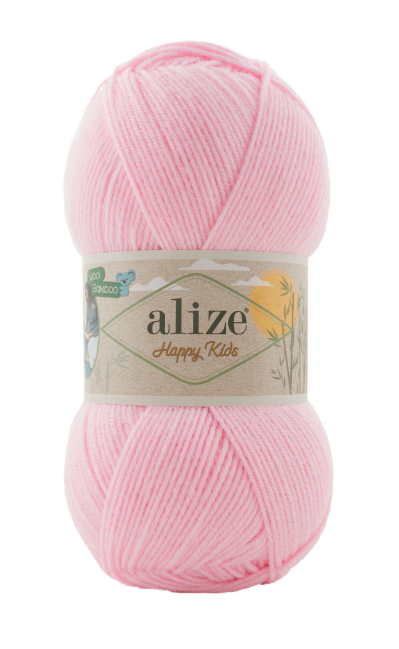 Alize Happy Kids 185 - rózsaszín