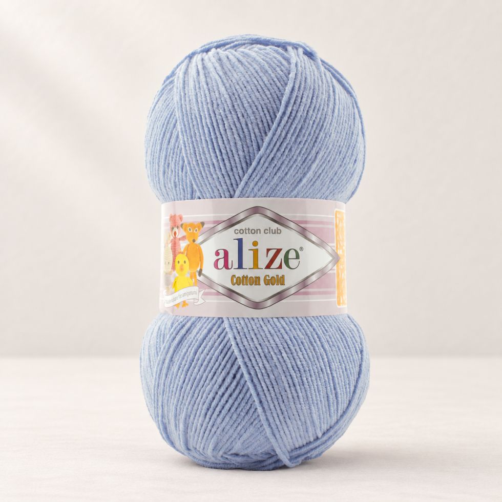 Alize Cotton Gold 481 - világoskék