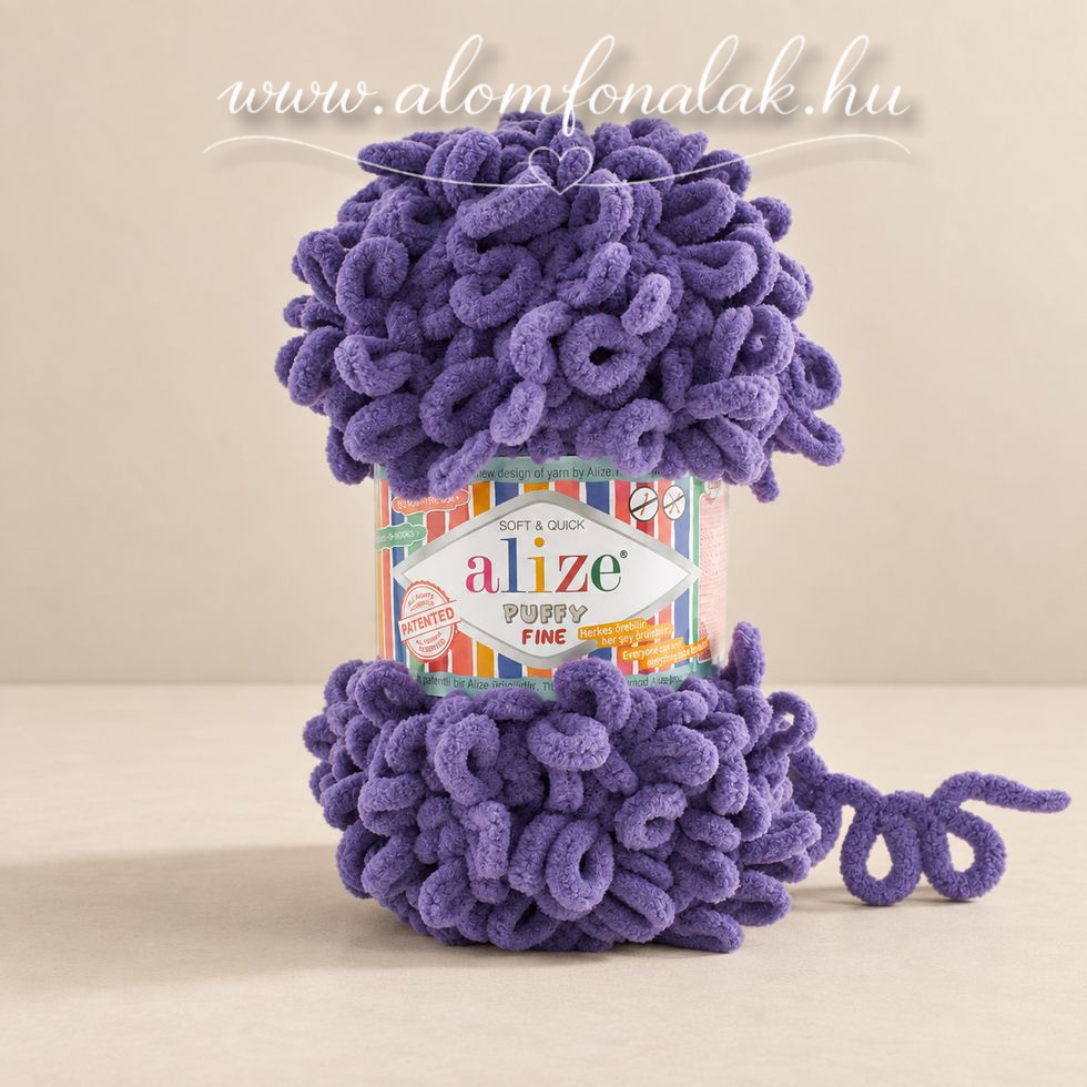 Alize Puffy Fine 851 - lila
