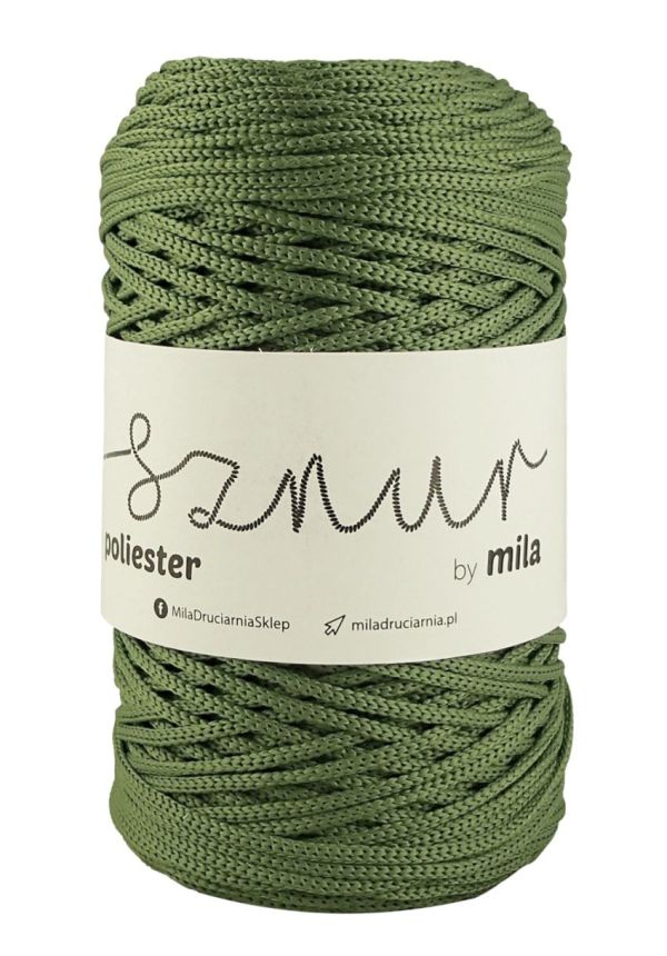 Polyester Sznur 3 mm - 138 zsálya zöld