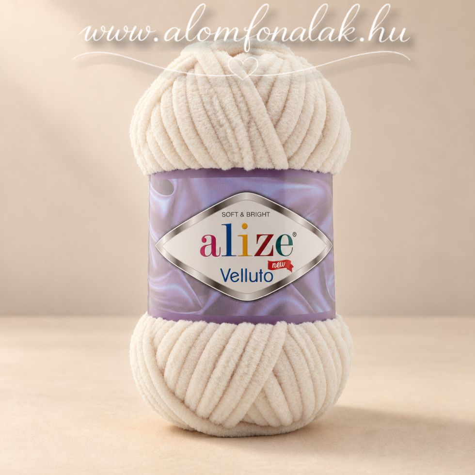 Alize Velluto 599 - csont
