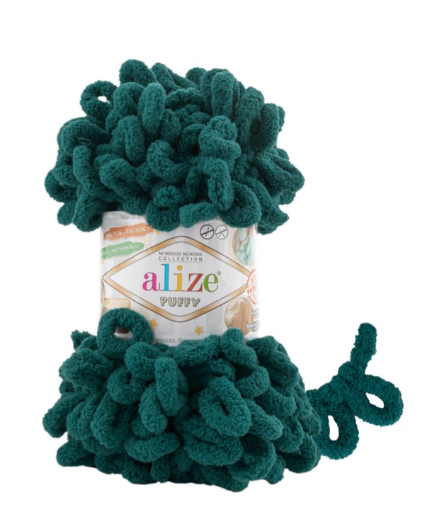 Alize Puffy 426 - karácsonyi zöld