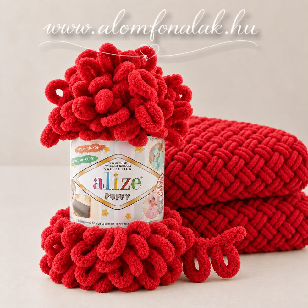 Alize Puffy 106 - kármin piros