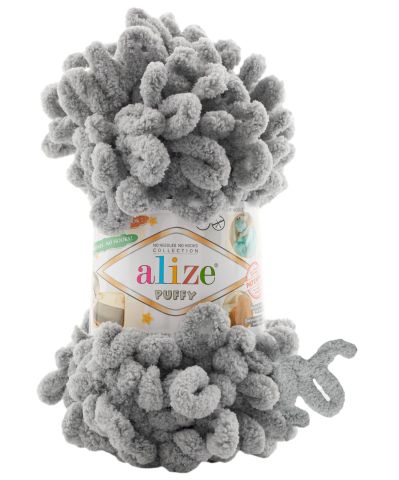 Alize Puffy 302 - világos szürke