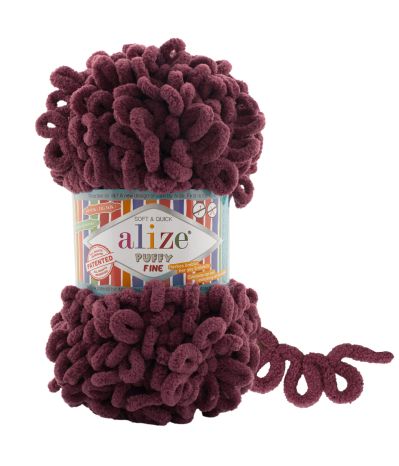 Alize Puffy Fine 956 - borszínü