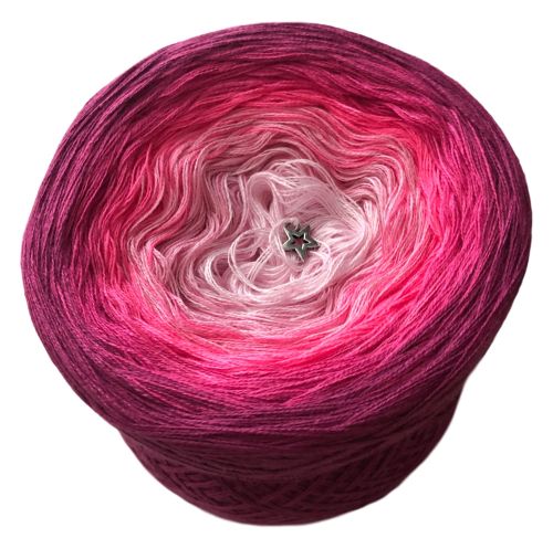 5 szálú Álomfonal Pink Ombre 2000 m