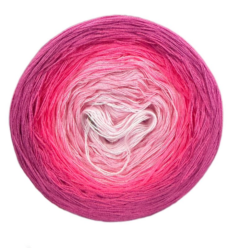 4 szálú Álomfonal Pink Ombre 1500 m