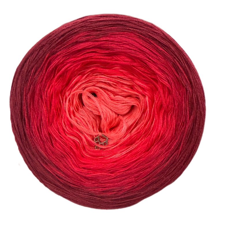 4 szálú Álomfonal Red Ombre 1500 m