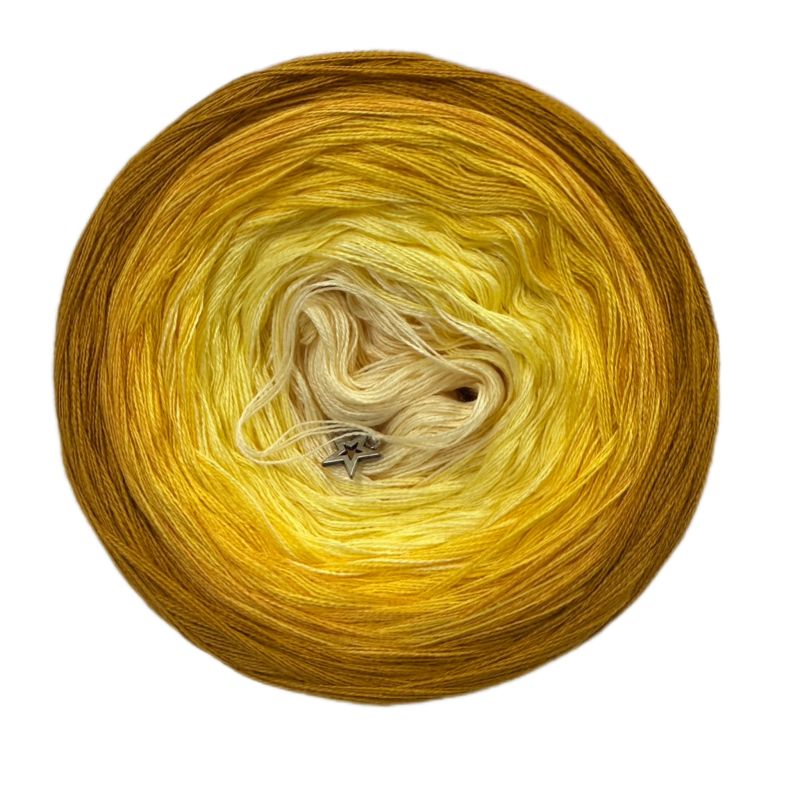 4 szálú Álomfonal Yellow Ombre 1500 m