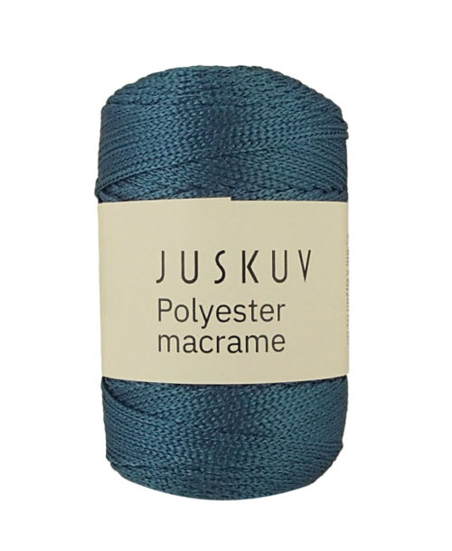 Polyester macrame Juskuv 32 - azúr