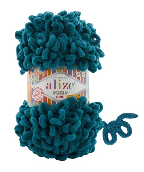 Alize Puffy Fine 330 - világos petróleum
