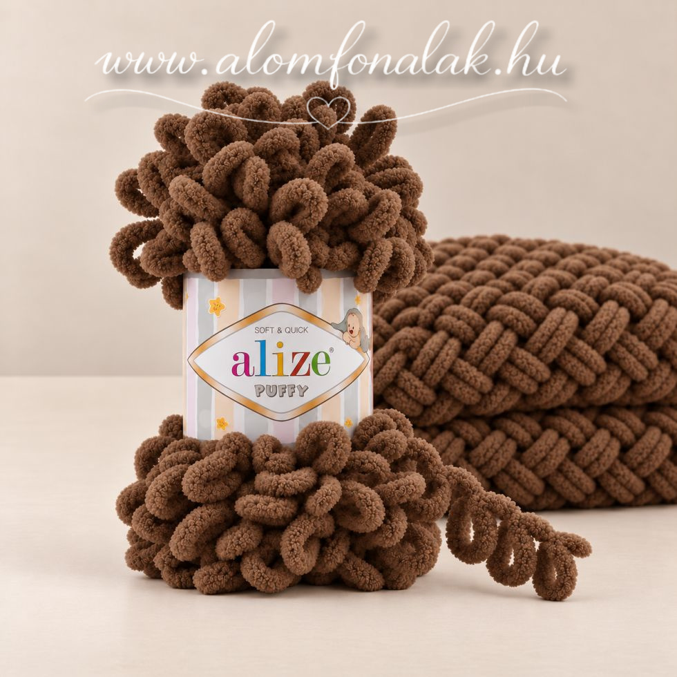 Alize Puffy 466 - barna