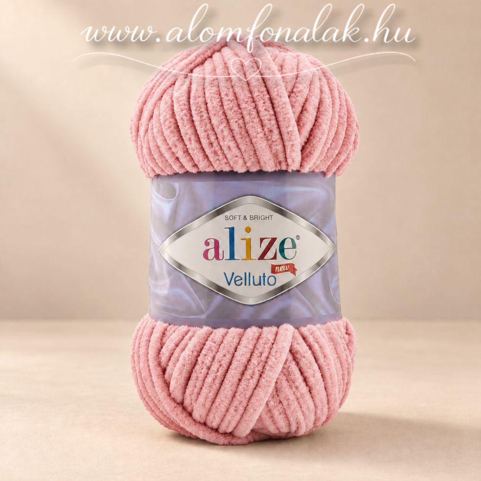 Alize Velluto 161 - vénrózsaszín