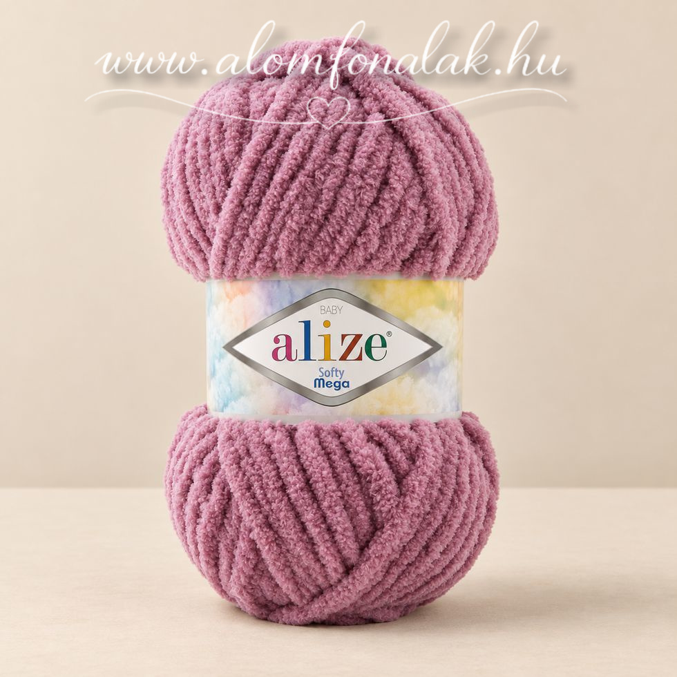 Alize Softy Mega 28 - óarózsaszín