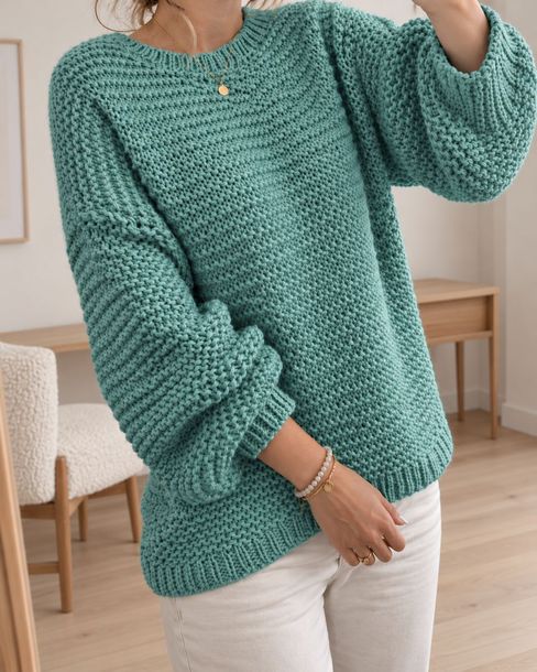 Trendi oversize pulóver